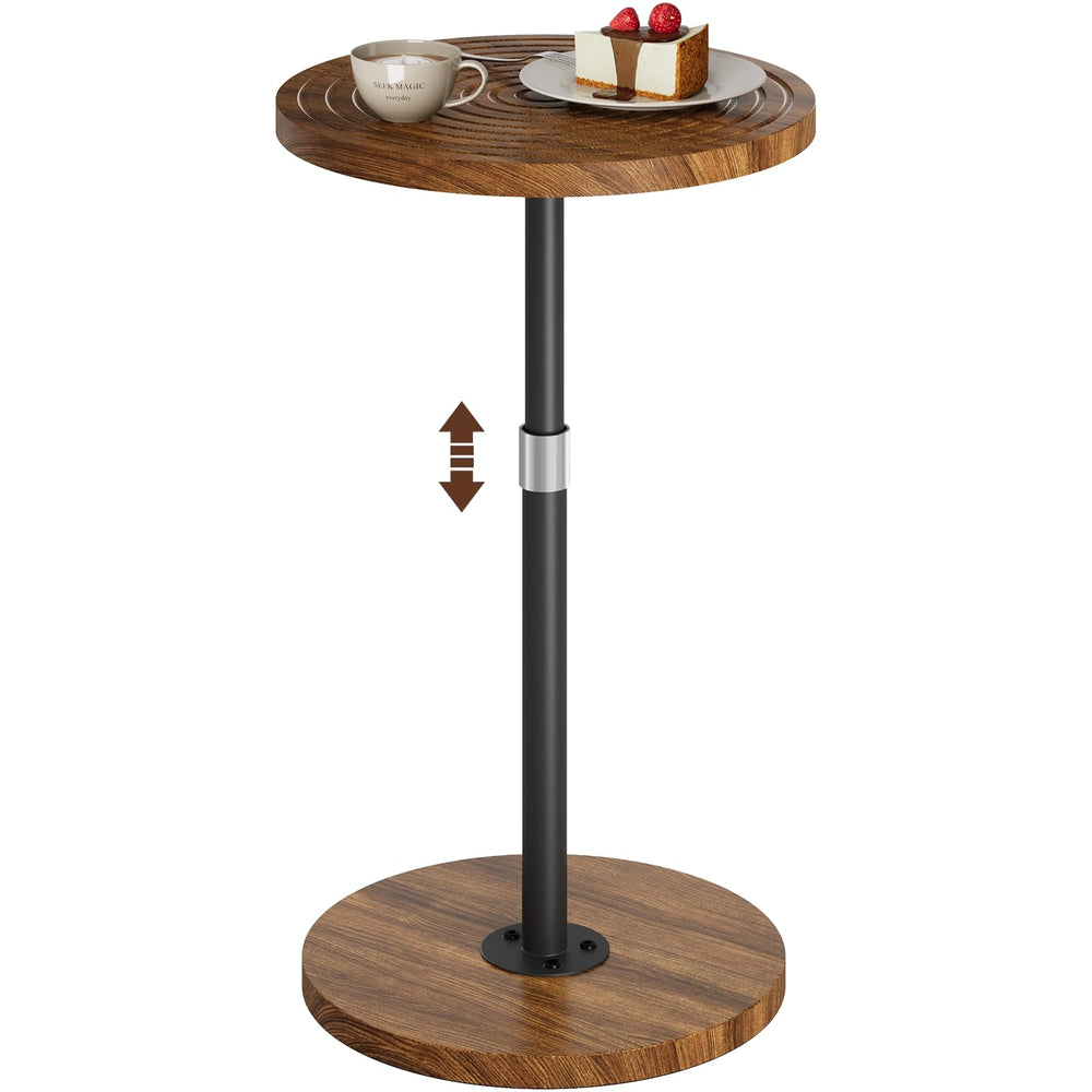 Asgolion vue avant de la petite table d'appoint, design moderne et gain de place