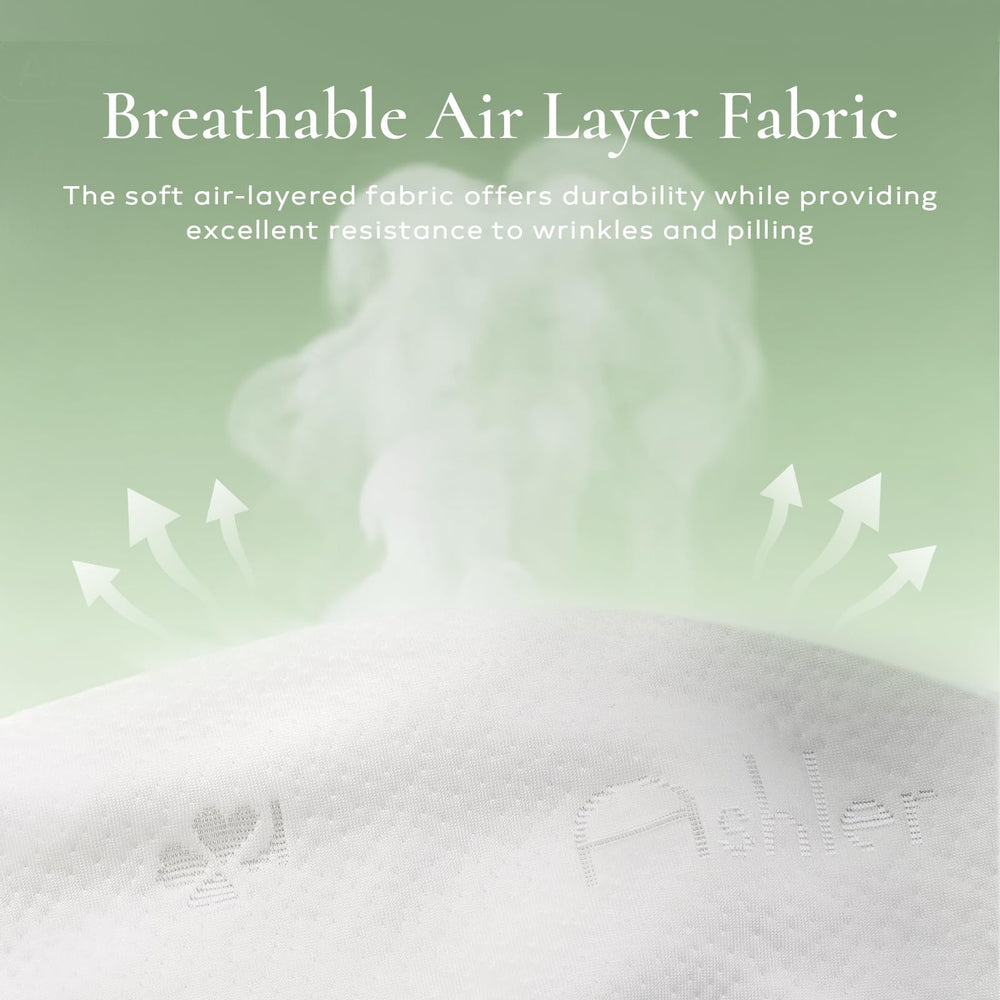 ashler home deco détail couche air 230gsm micro-pores respirabilité améliorée