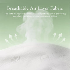ashler home deco détail couche air 230gsm micro-pores respirabilité améliorée