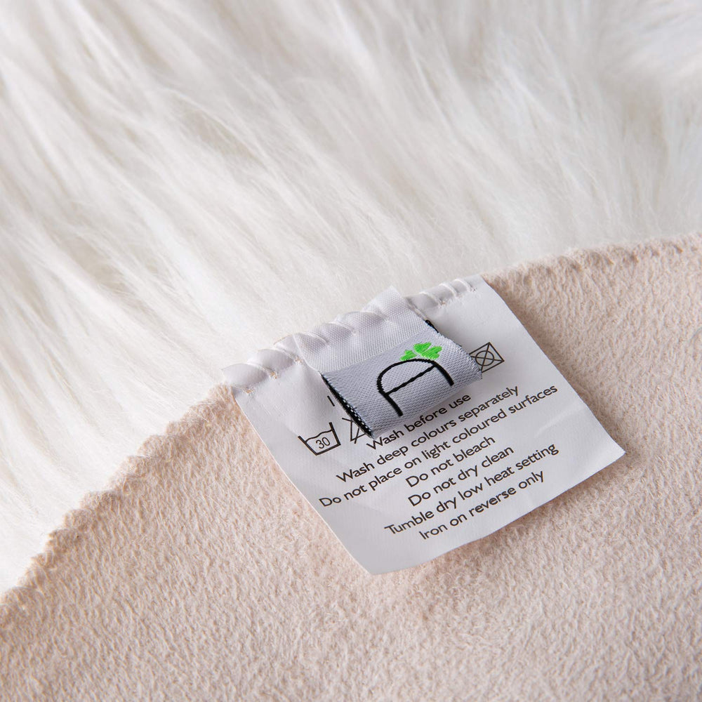Ashler Home Deco emballage et instructions d'entretien pour lavage facile