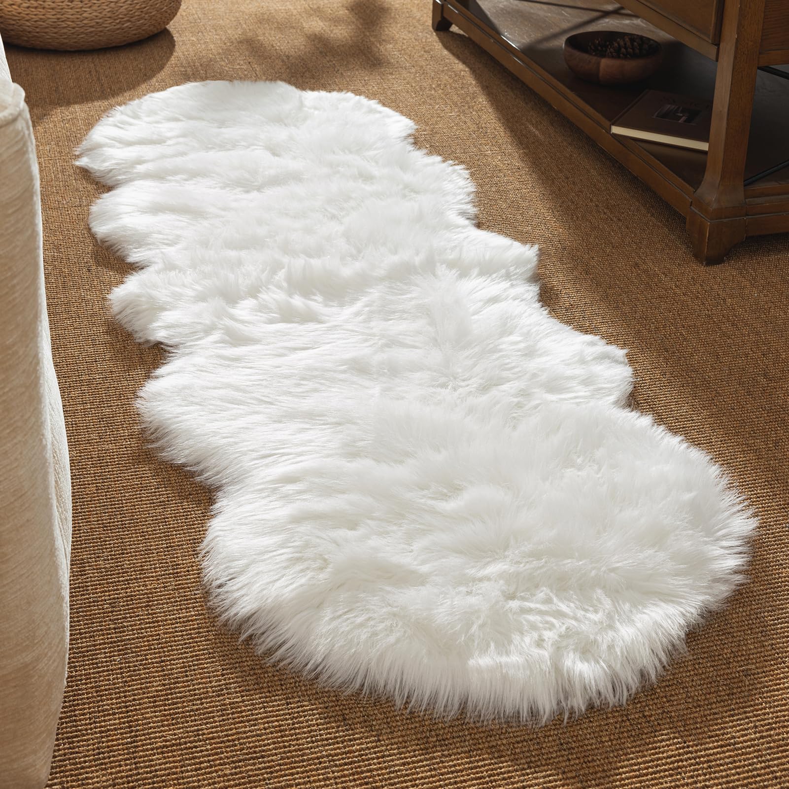 Ashler Home Deco gros plan texture pelucheuse offrant douceur au toucher