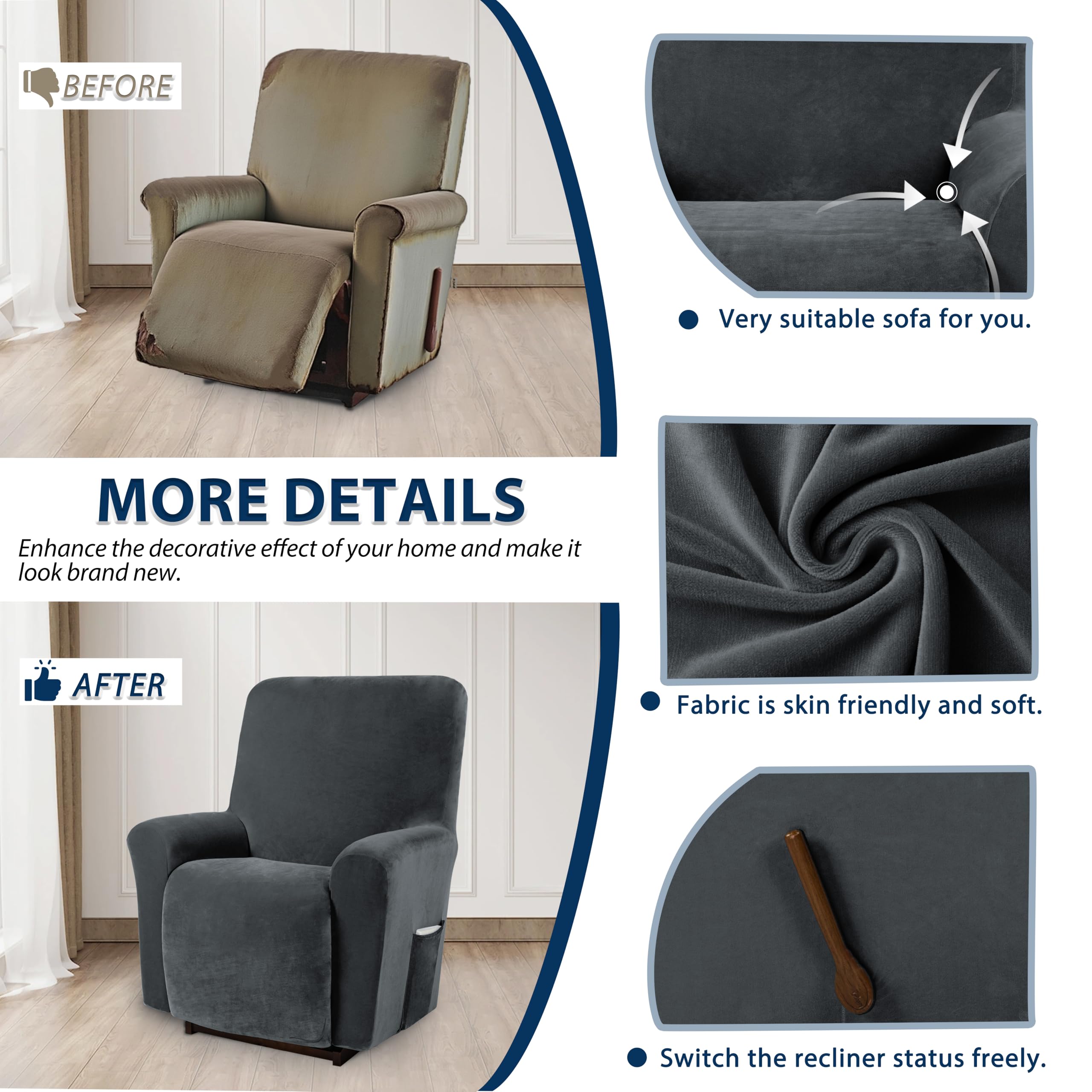 Asnomy housse en usage avec personne assise illustrant maintien