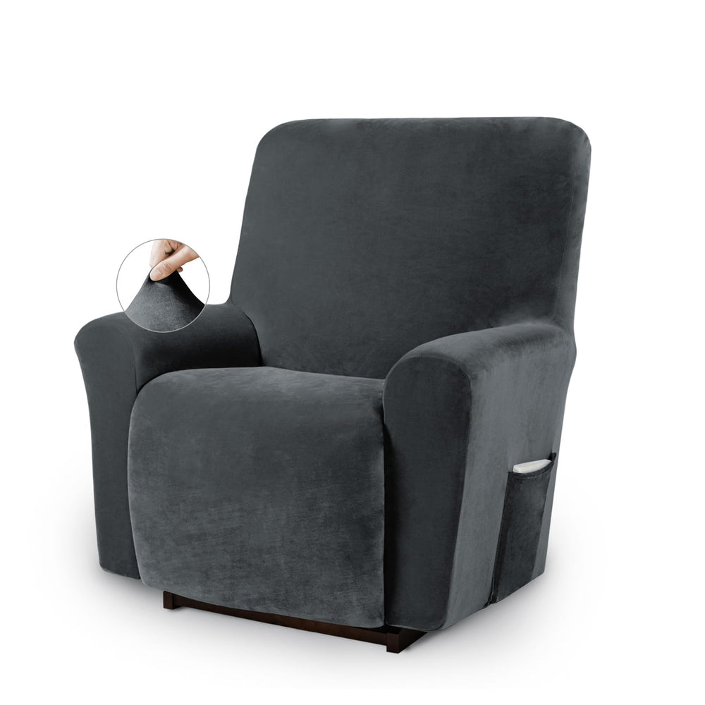 Asnomy housse fauteuil relax vue de face pour protection et style