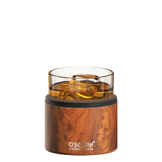 asobu verre face avant montrant le manchon isolant et le design élégant