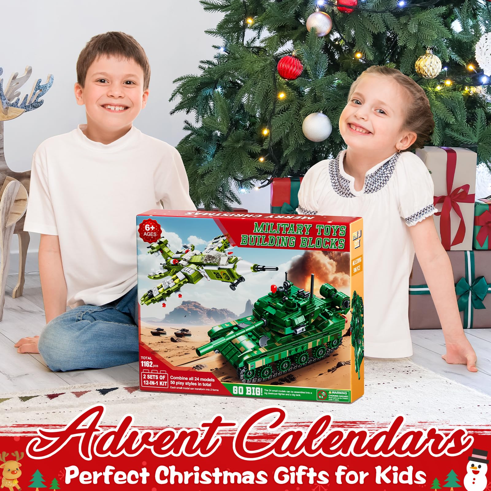 Asoulin boîte cadeau festive montrant présentation idéale pour offrir