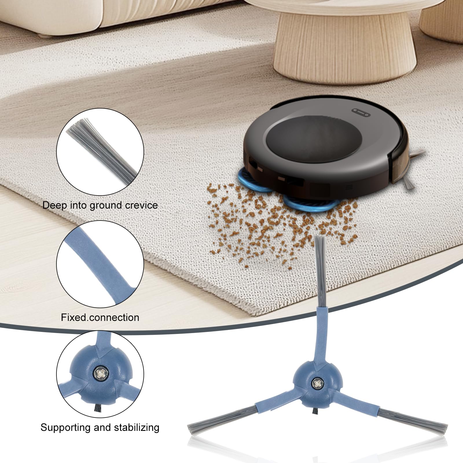 Asrhine serpillières microfibre montrant tissu pour sol propre