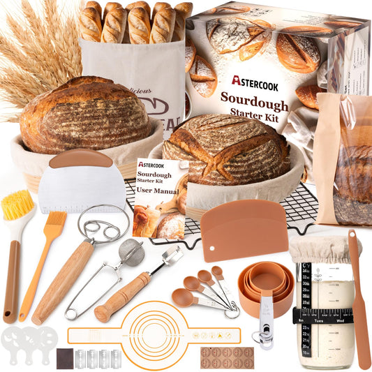 Astercook coffret complet face avant montrant tous les accessoires pratiques