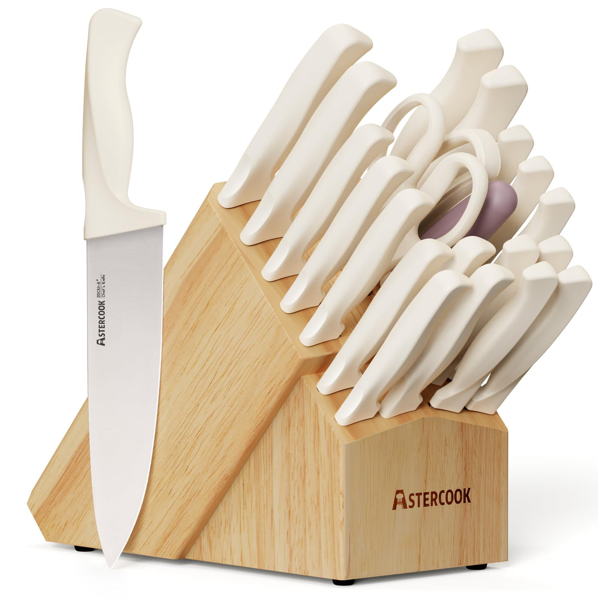 Astercook coffret complet 22 pièces organisé et gain de place