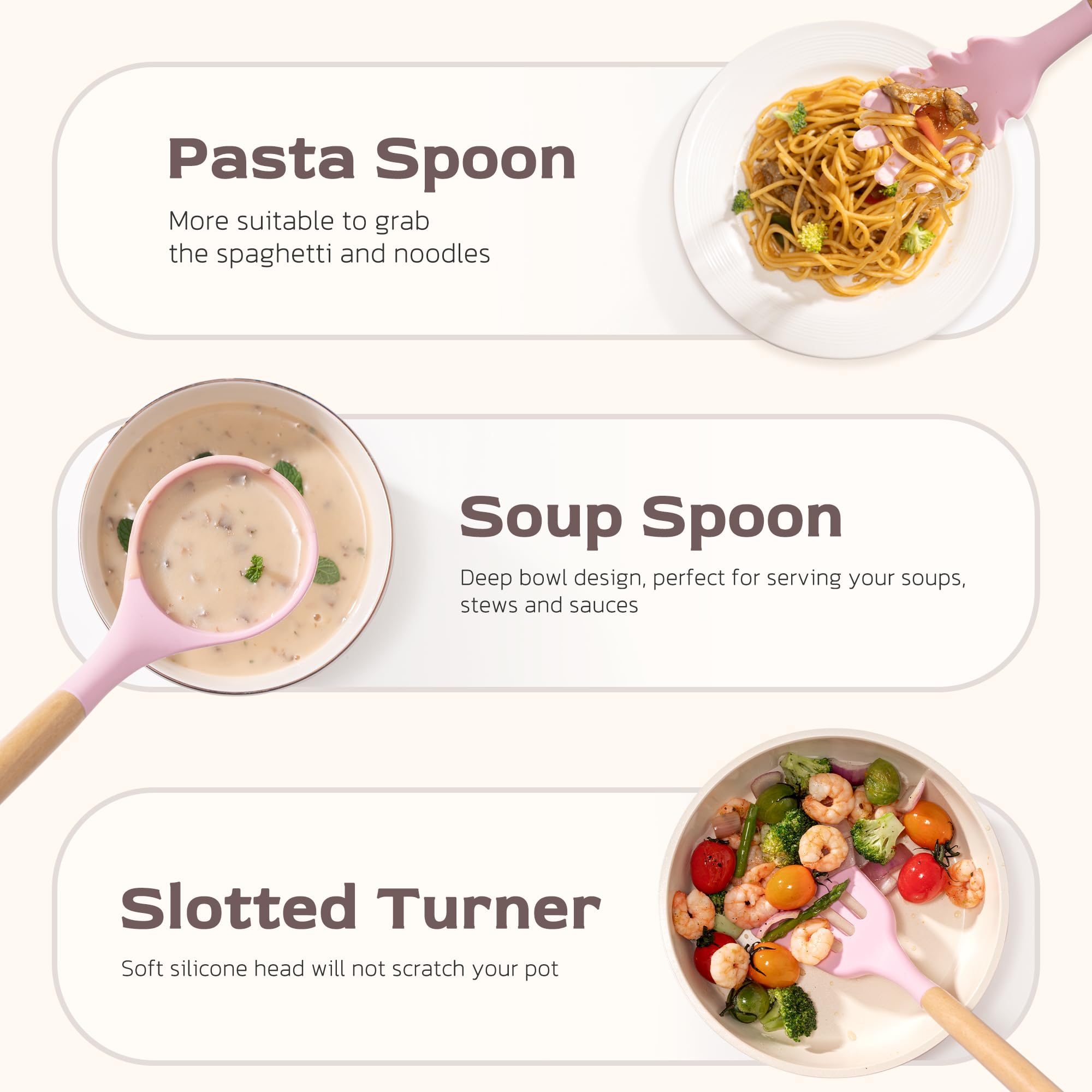 Astercook comparaison d’échelle des ustensiles pour juger taille utile