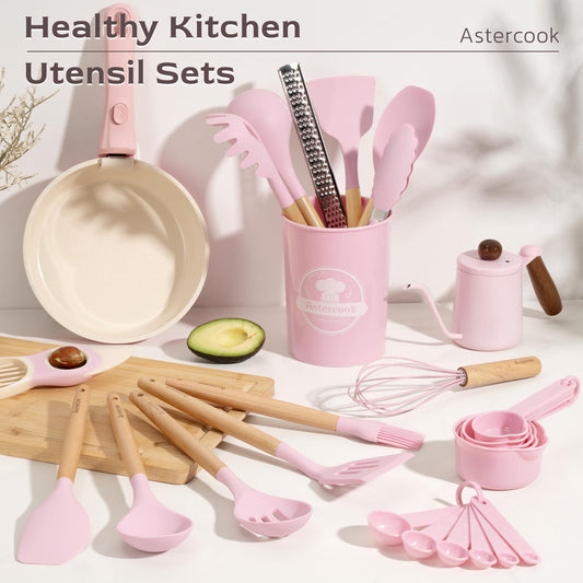 Astercook poignée en bois lisse offrant une prise sûre et élégante