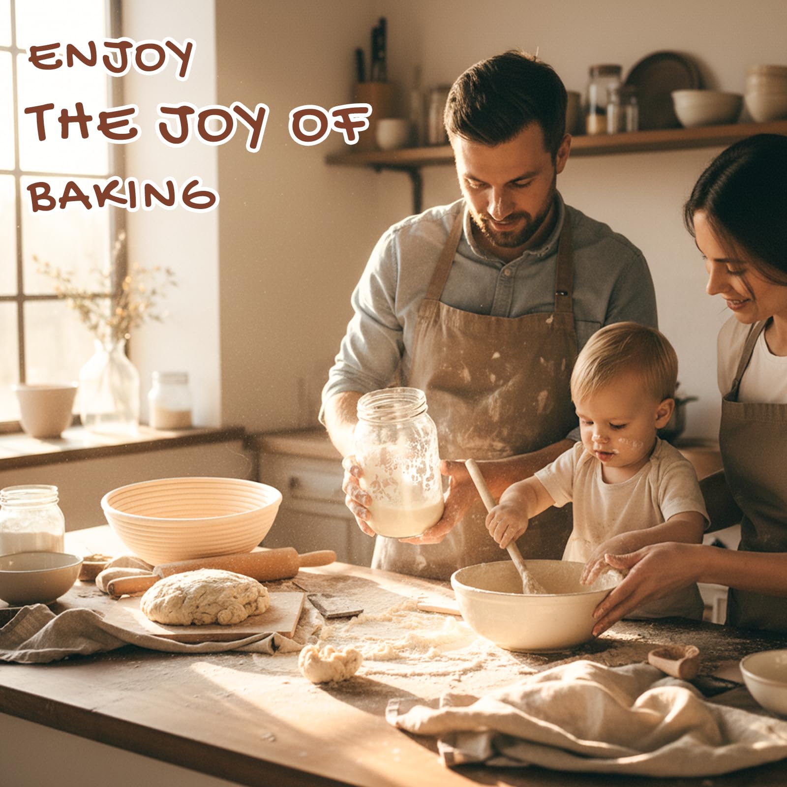 Astercook coffret cadeau organisé prêt à offrir pour amateurs de pain maison