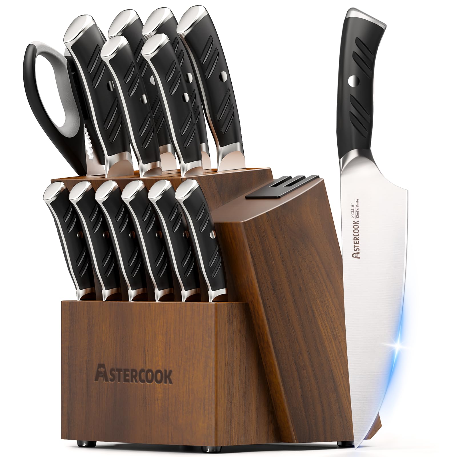 Astercook ensemble face avant avec bloc pour rangement élégant