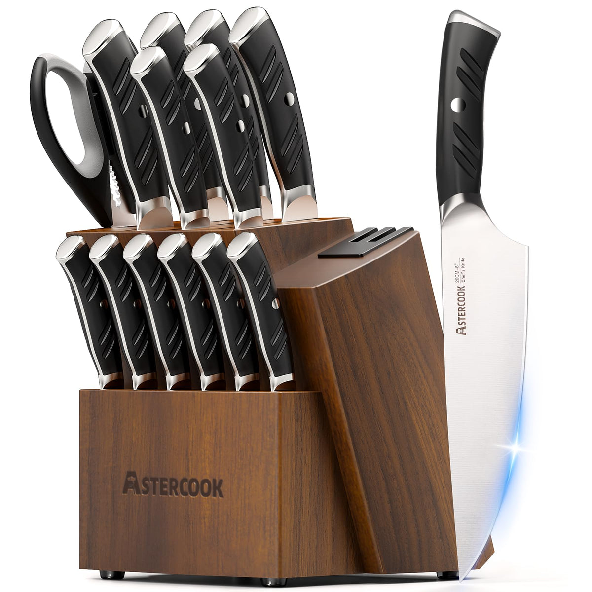 Astercook ensemble face avant avec bloc pour rangement élégant