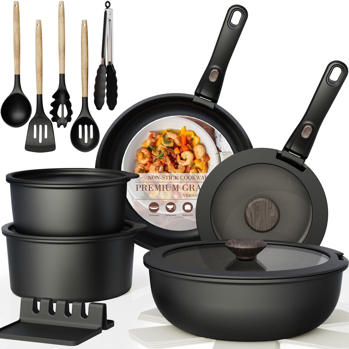 Astercook ensemble face avant montrant design et gain de place