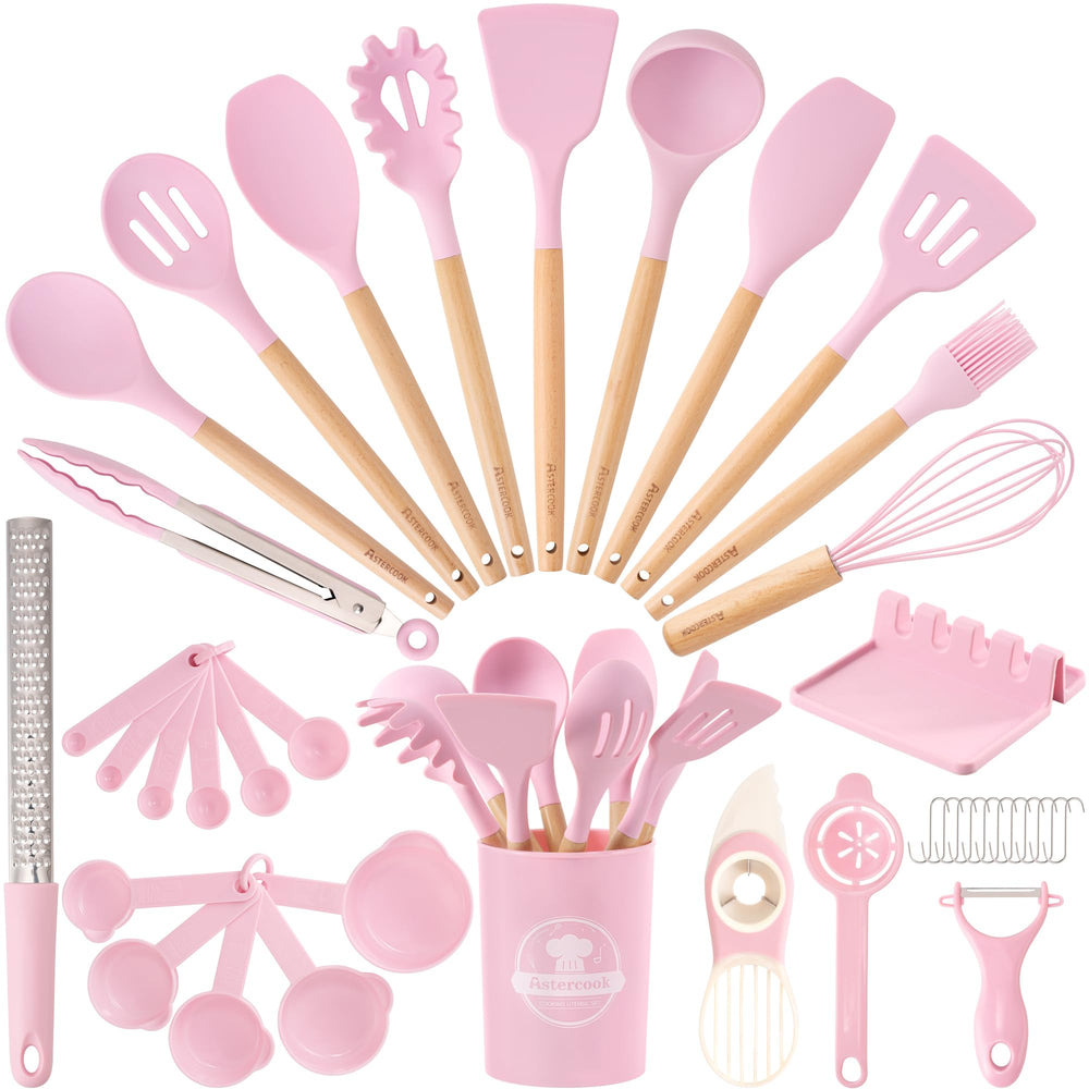 Astercook vue de face du coffret 39 pièces pour cuisine polyvalente
