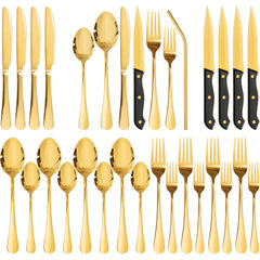 Astercook vue frontale du set complet montrant l'ensemble des 24 pièces, esthétique et cohérence
