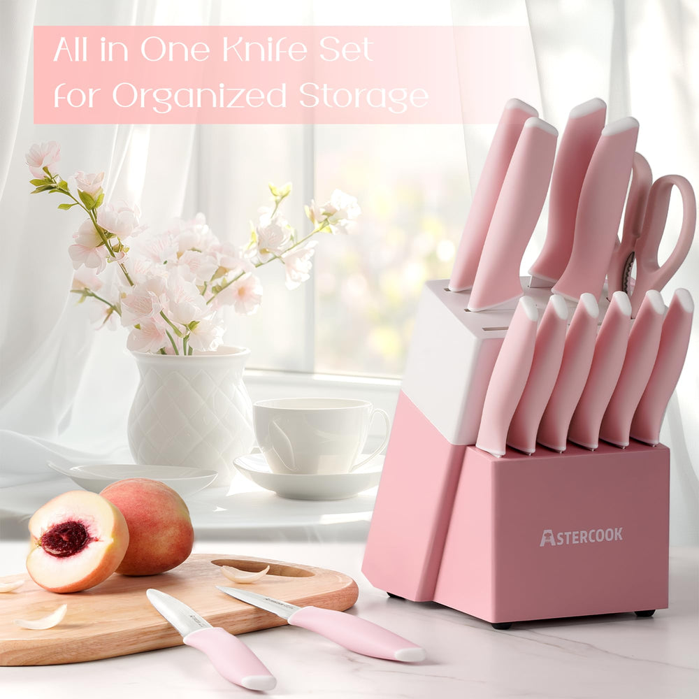 Astercook gros plan lame acier allemand montrant tranchant et qualité durable