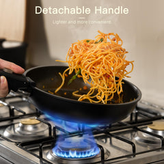 Astercook poêle en usage sur feu montrant répartition de chaleur