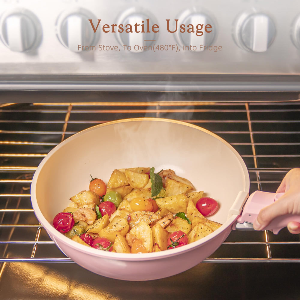 Astercook poêle utilisée sur plaque induction pour cuisson polyvalente