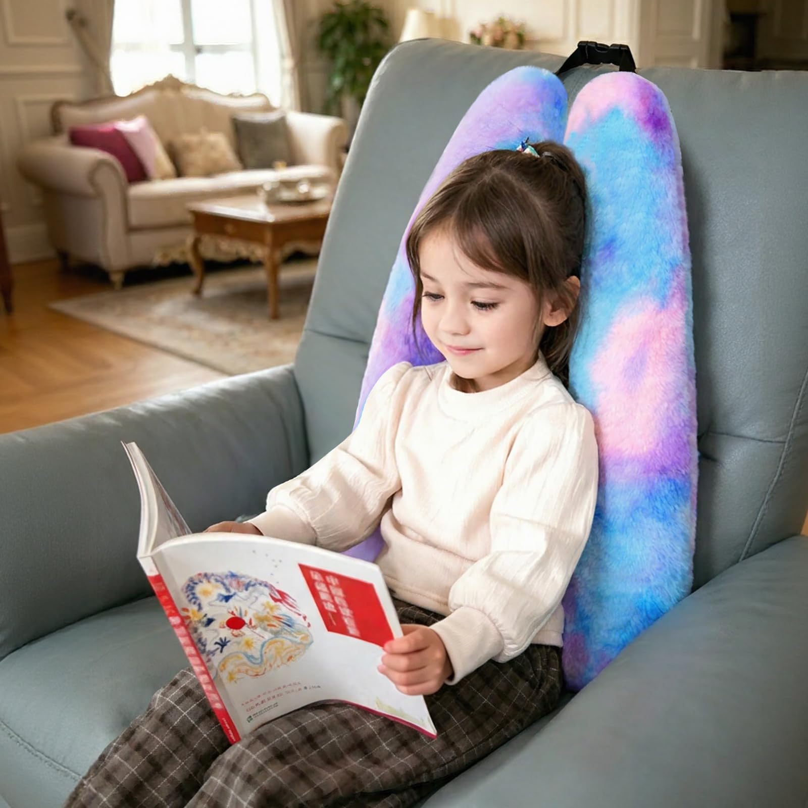 Atablyn mise en scène lifestyle famille en voiture pour trajet confortable