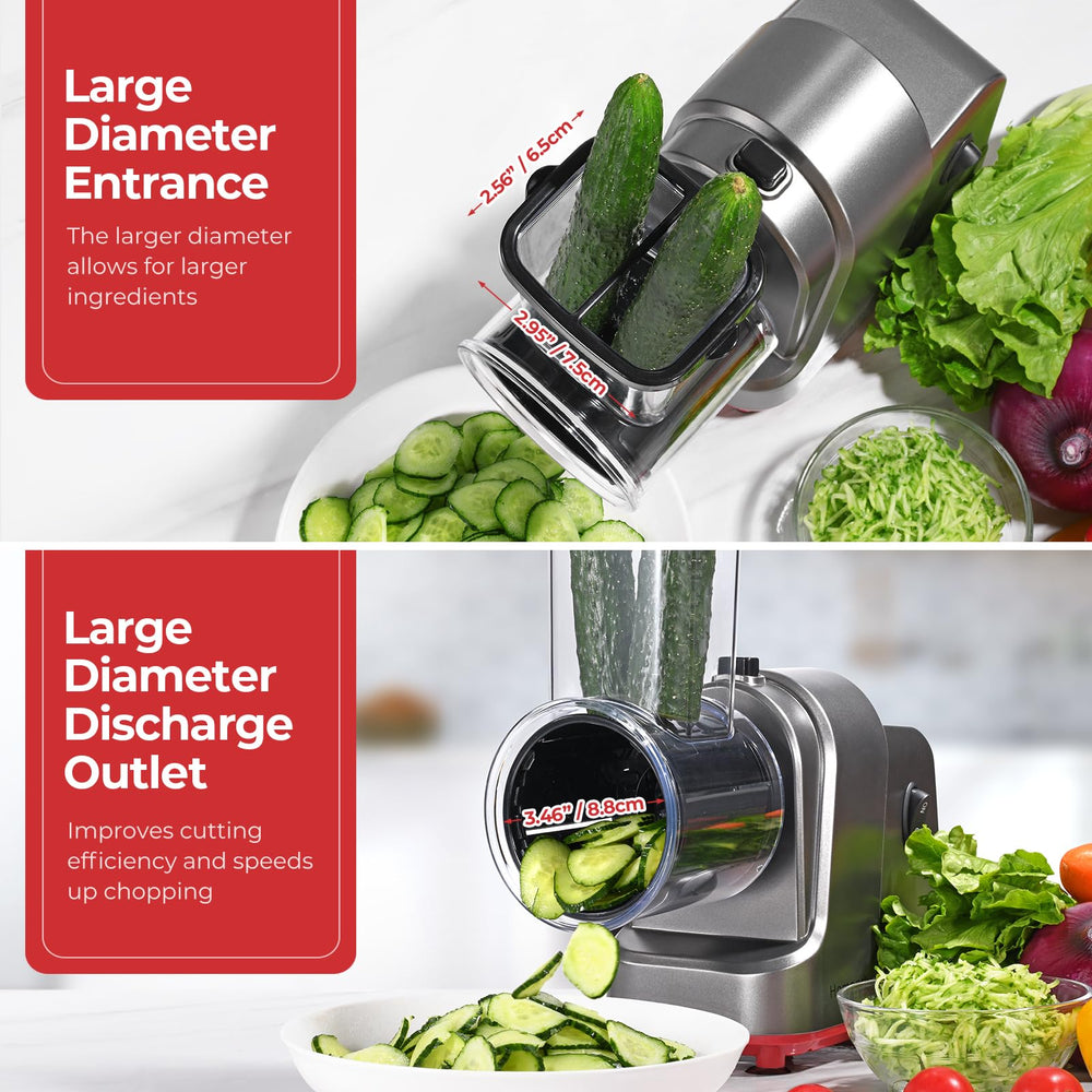 ATBKIT en utilisation pour râper fromage et préparer salade rapidement
