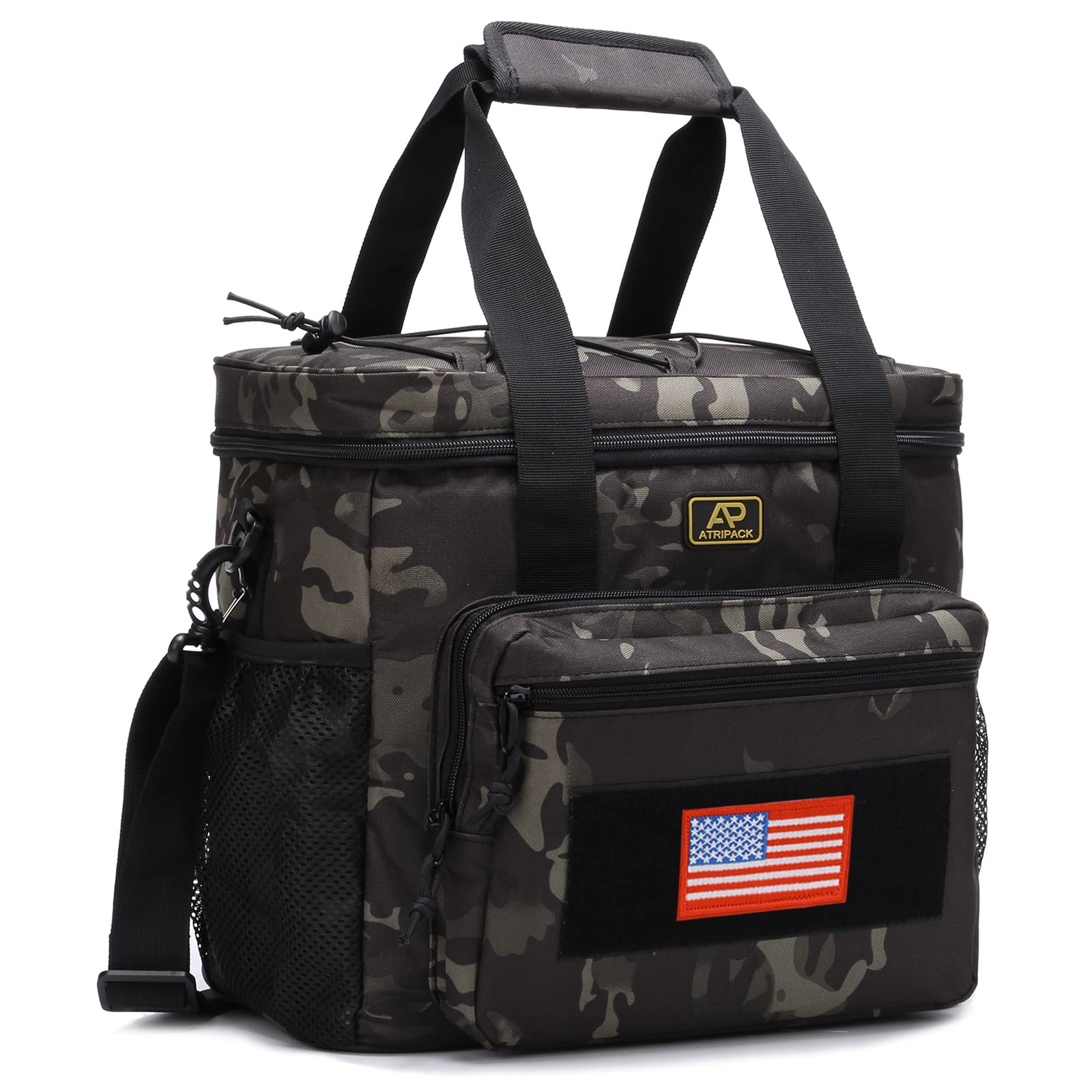 ATRIPACK sac face avant montrant robustesse et rangement