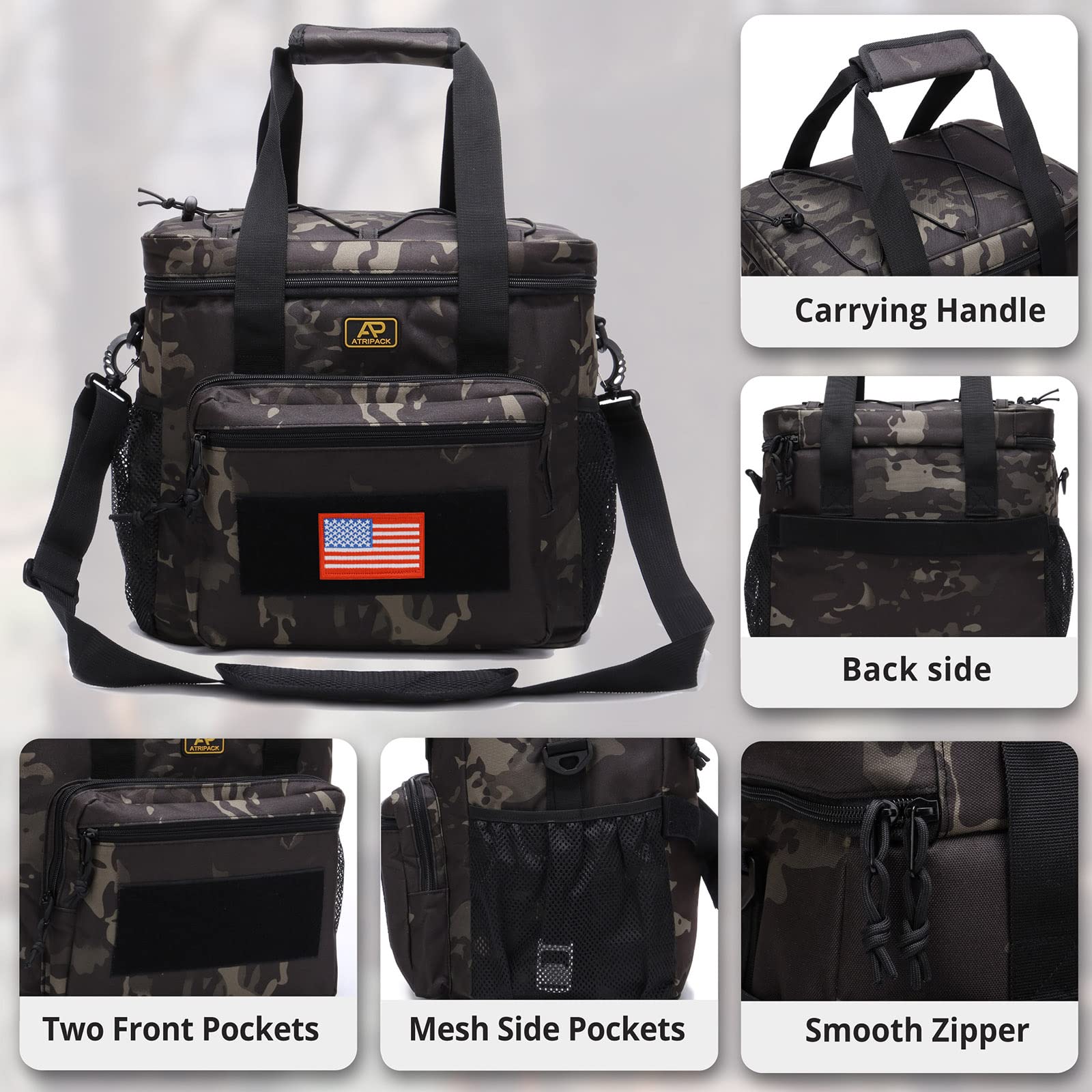 ATRIPACK sac en situation de déjeuner praticité en extérieur