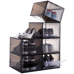 Attelite vue avant transparente montre chaussures rapidement