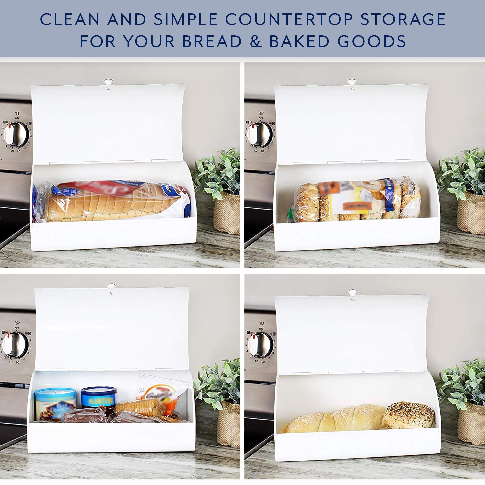 AuldHome Design rangement de snacks et viennoiseries montrant la polyvalence