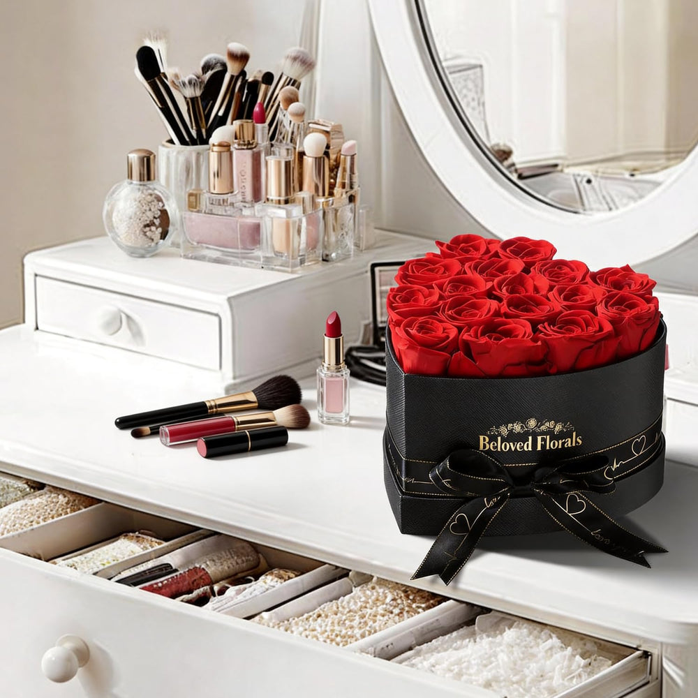 Auoasl coffret posé en décor intérieur, décoration sentimentale