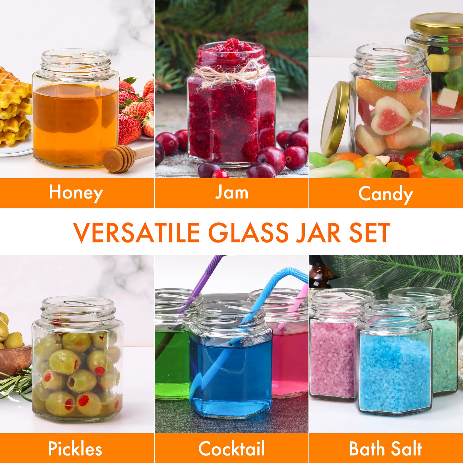 AuroTrends texture du verre clair, visibilité du contenu et finition nette