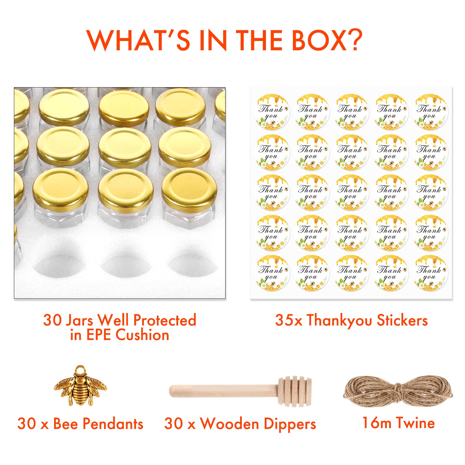 AuroTrends pendentif abeille et autocollants, personnalisation cadeau facilitée