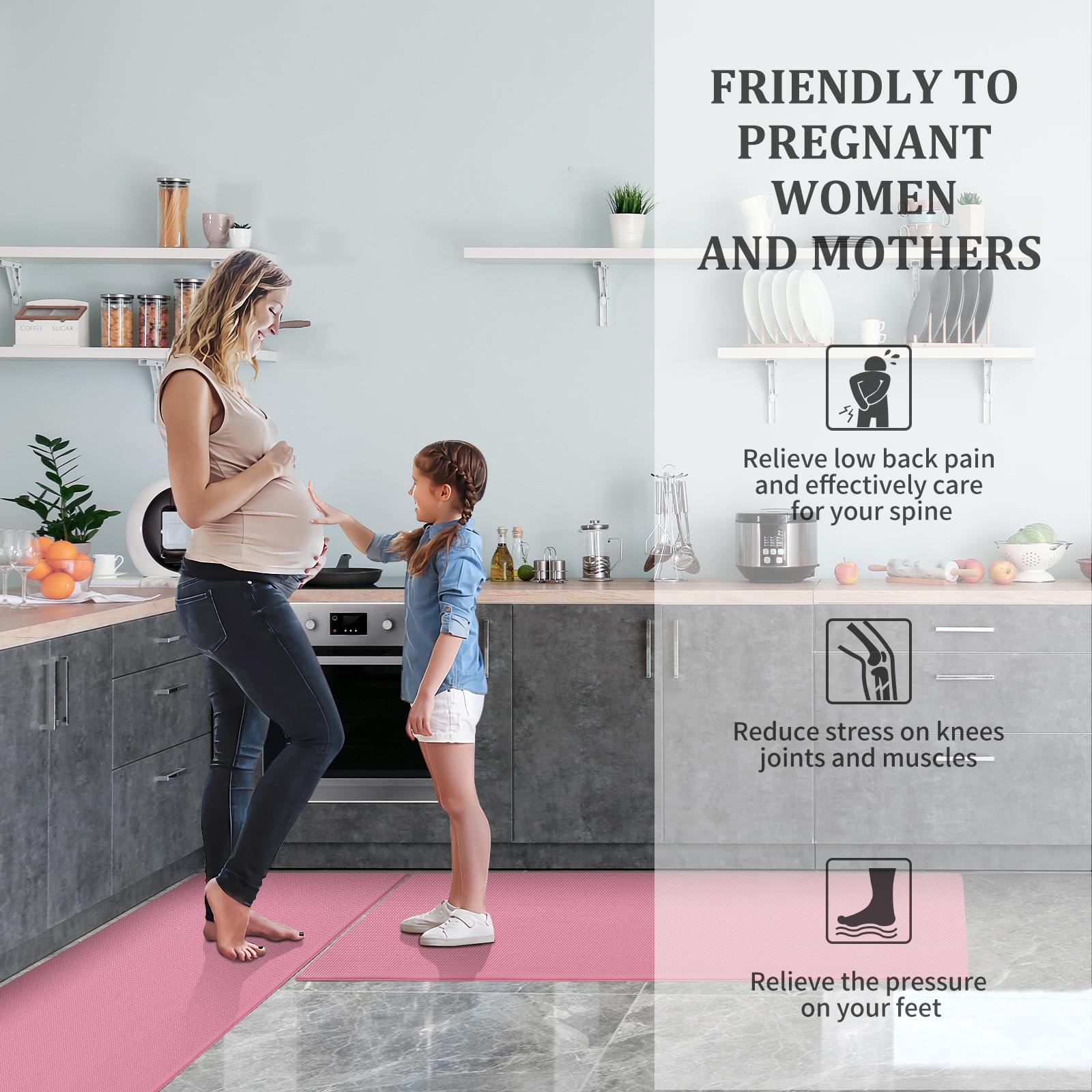 AUTODECO tapis à côté d'une chaussure montre l'échelle pratique