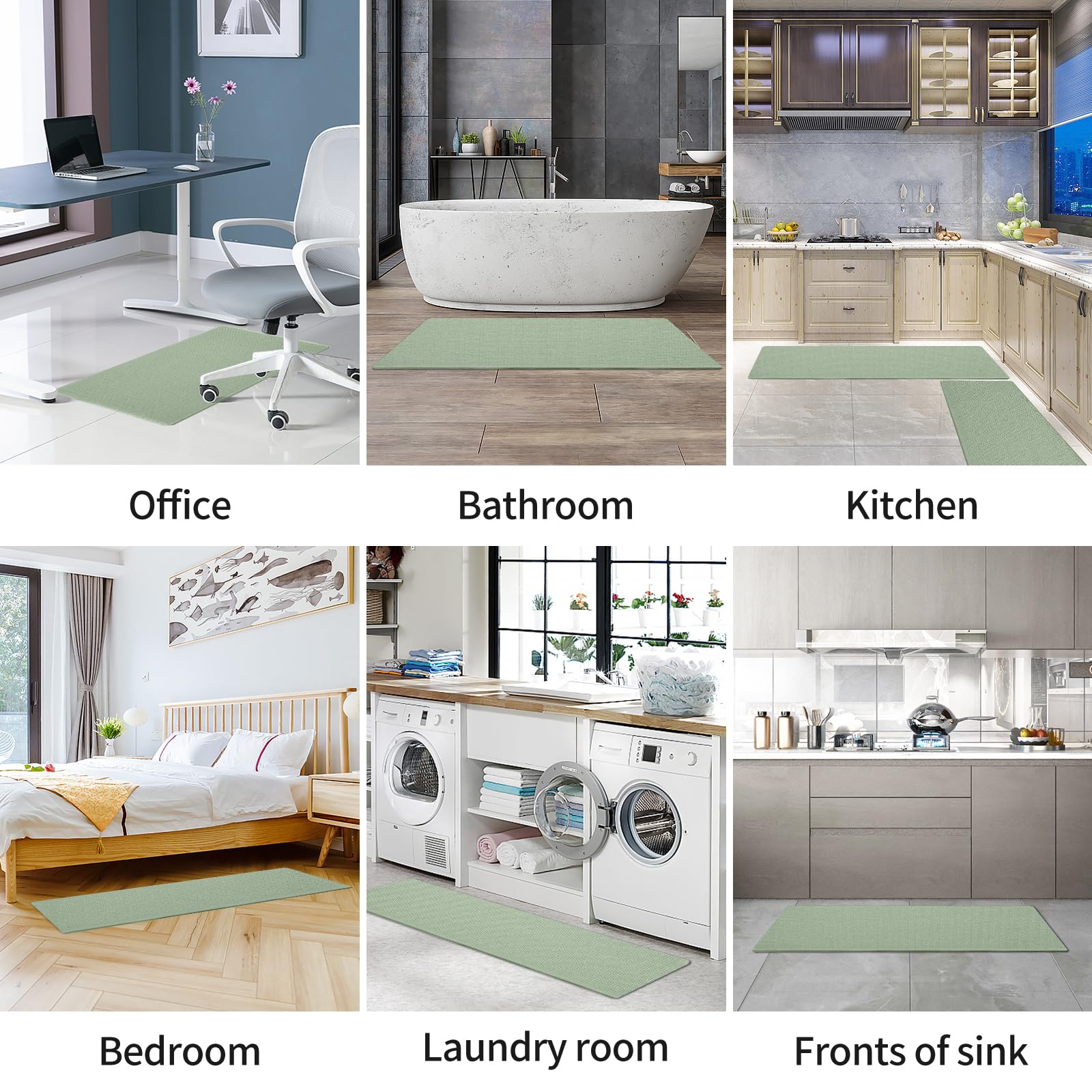 AUTODECO tapis plié pour rangement démontrant praticité et gain de place