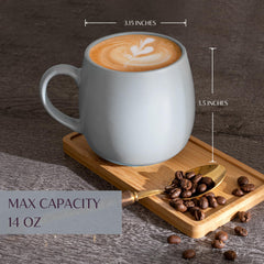 Ava Nord mugs empilés illustrant gain de place et rangement pratique