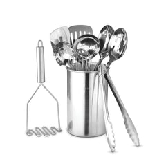 Avador ensemble face avant montrant 10 ustensiles et porte compact pour organisation