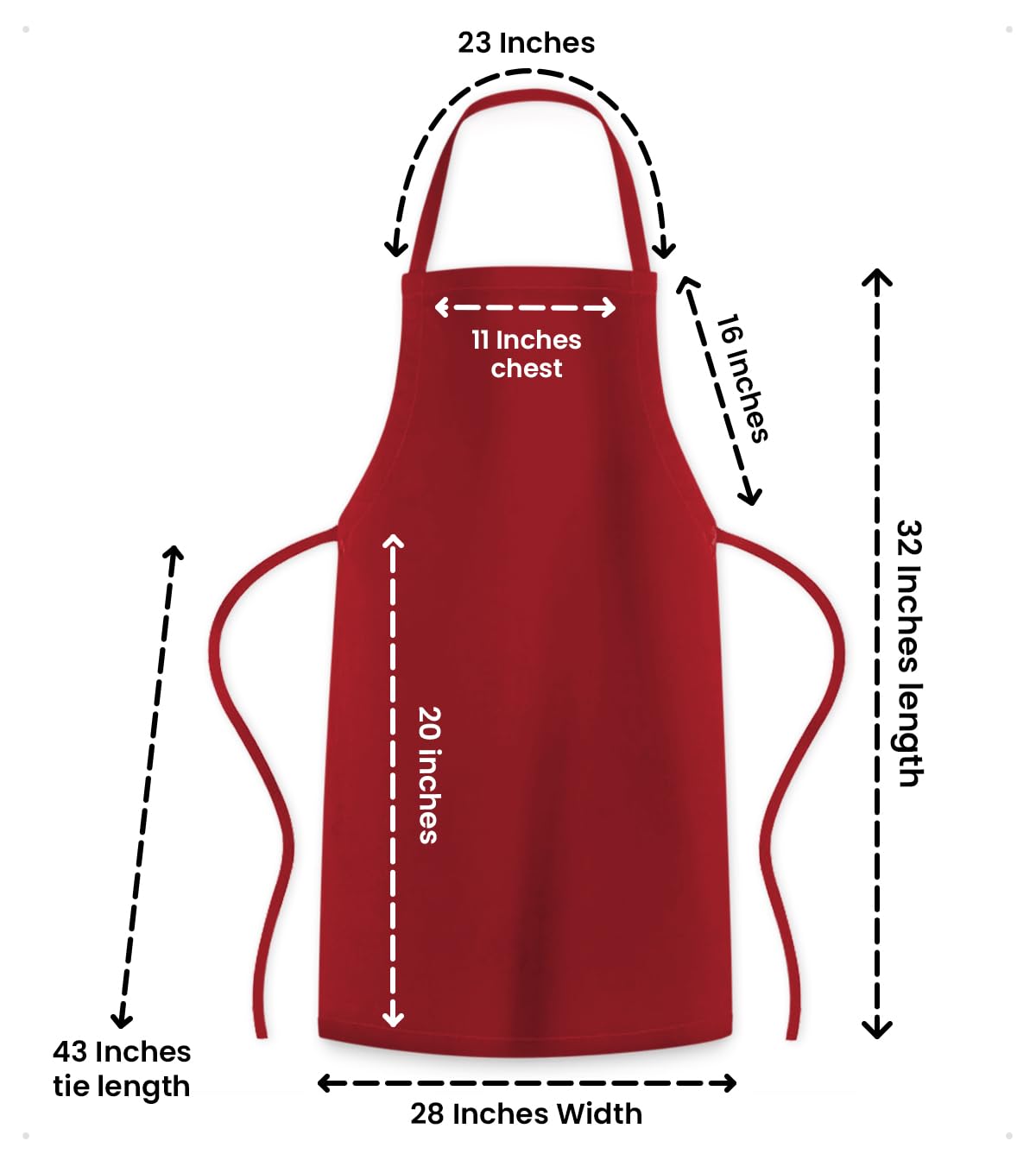 Avalon Kitchen lot de 12 tabliers emballés gain de temps