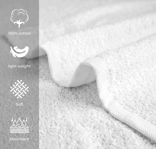 Avalon Towels gros plan sur la texture coton montrant douceur et absorption élevée