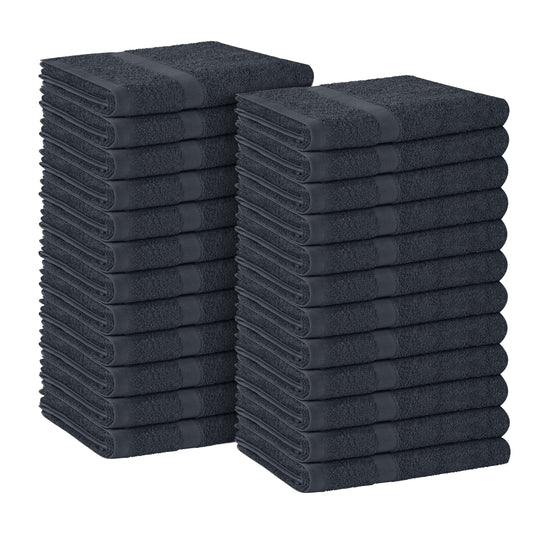 Avalon Towels pack de 24 devant montrant uniformité et économie