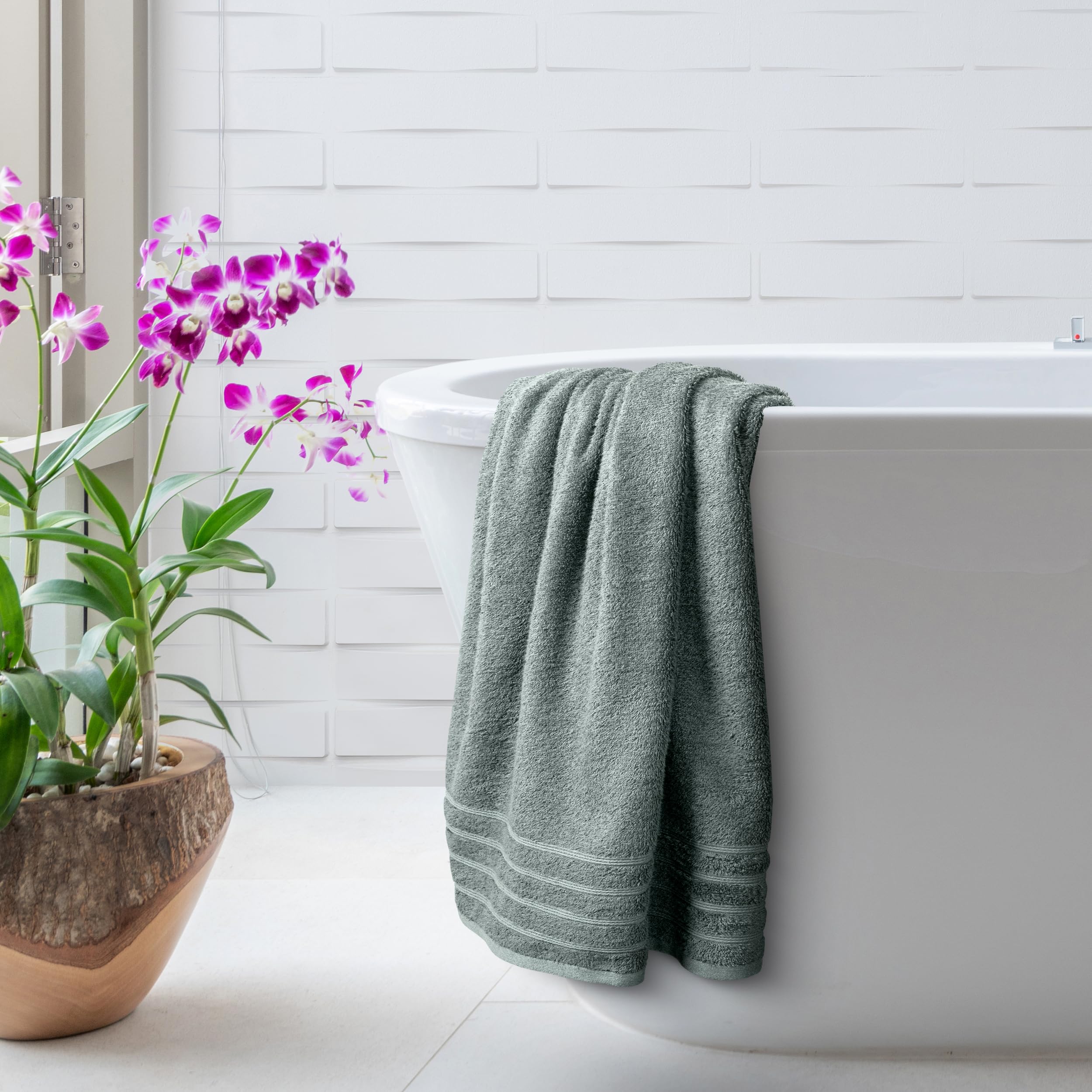 Avalon Towels pliage soigné prêt à offrir aspect élégant