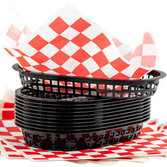 Avant Grub panier noir face avant montrant design rétro et résistance
