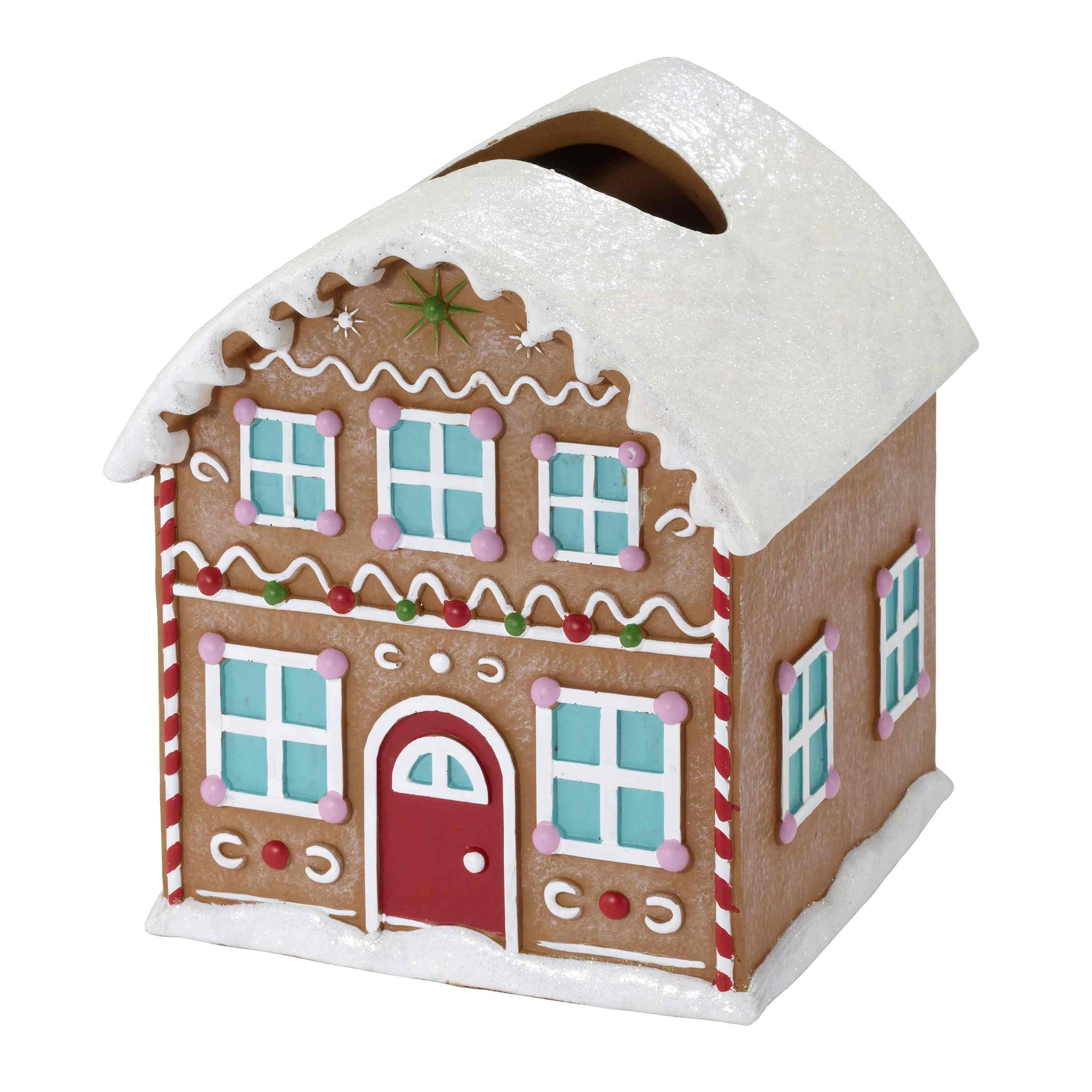 Avanti Linens détail toit neigeux, texture résistante et décorative