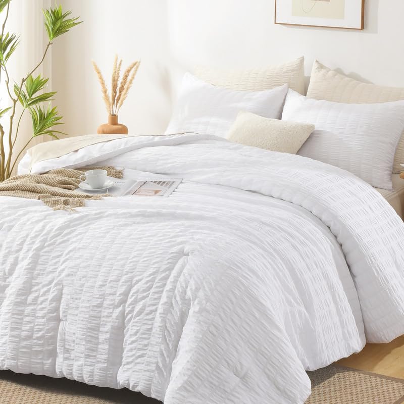 AveLom couette face entière montrant style seersucker et élégance