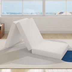 Avenco matelas tri-fold face avant montrant design compact et confort