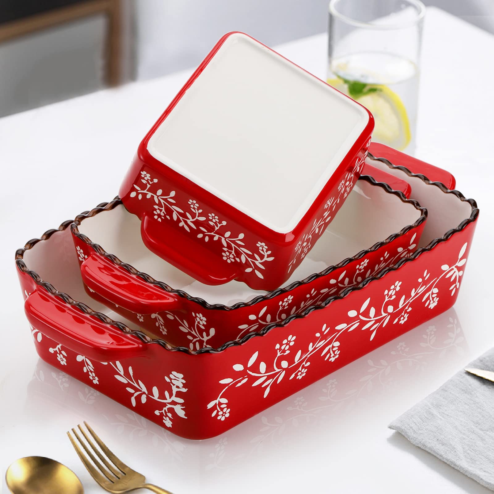 AVLA ensemble trois tailles montrant dimensions utiles pour recettes