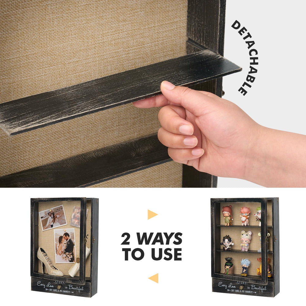 AW Bridal séparateurs détachables montrant modularité pour organiser objets variés