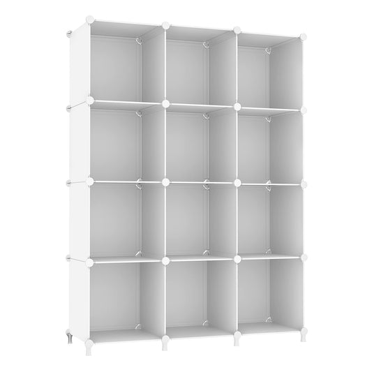 AWTATOS étagère 12 cubes vue de face pour rangement organisé