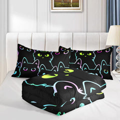 Axolotl couette sur lit en situation montré pour ambiance chambre et confort visuel
