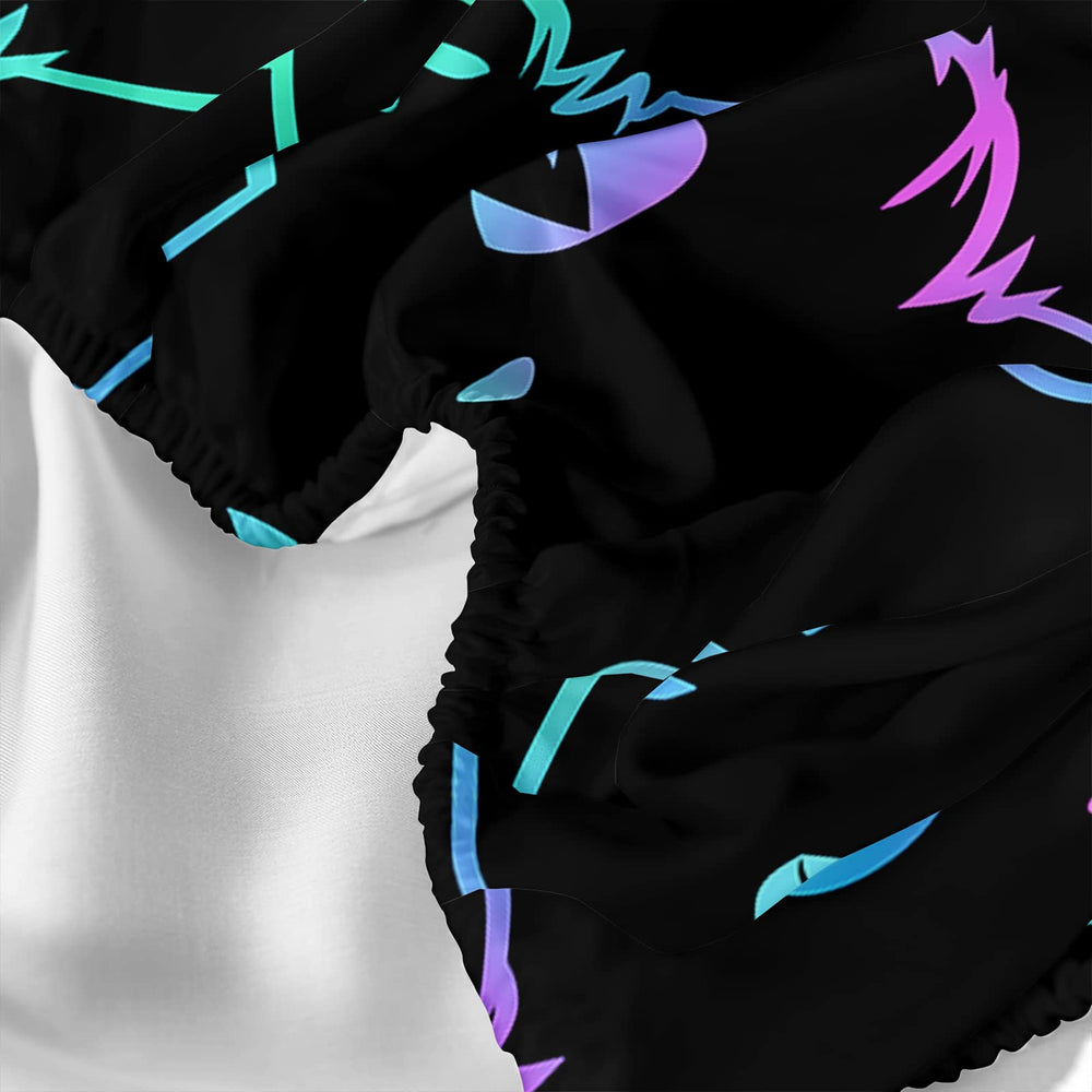 Axolotl ensemble lit complet présenté sur un lit simple, look final convivial