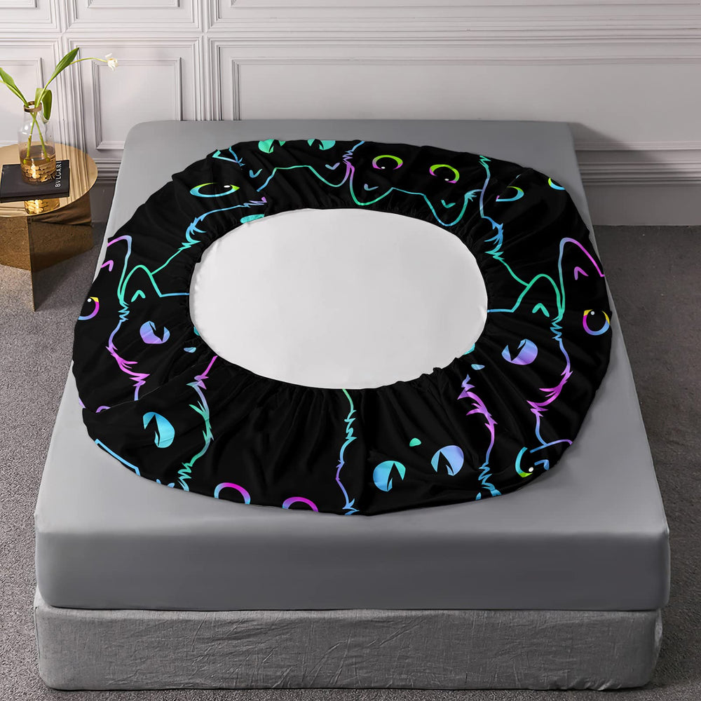 Axolotl scene enfant chambre avec la parure installée, ambiance chaleureuse